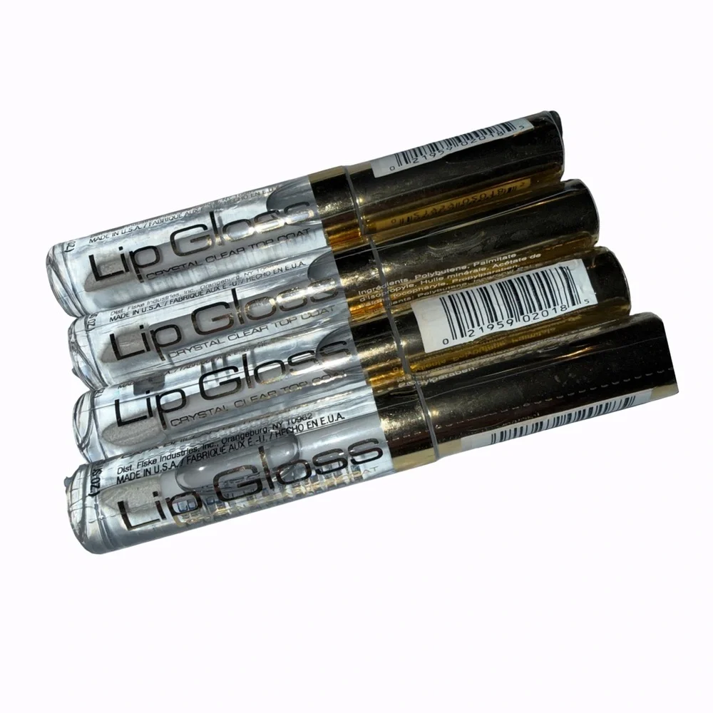 Clear Lip Gloss Bundle Set of 4 Brand New & Sealed FREE SHIPPING 🚀👄